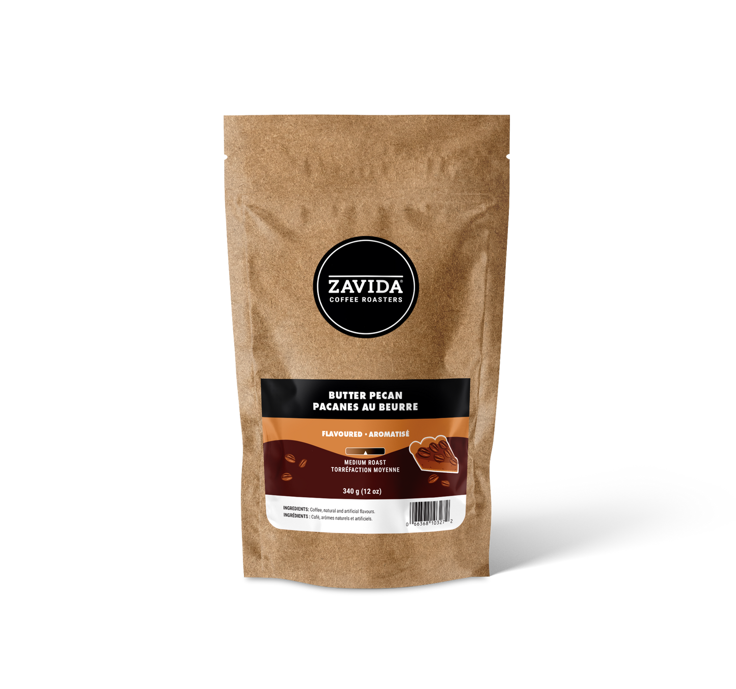 Café Zavida Pacanes au Beurre - 340g grains