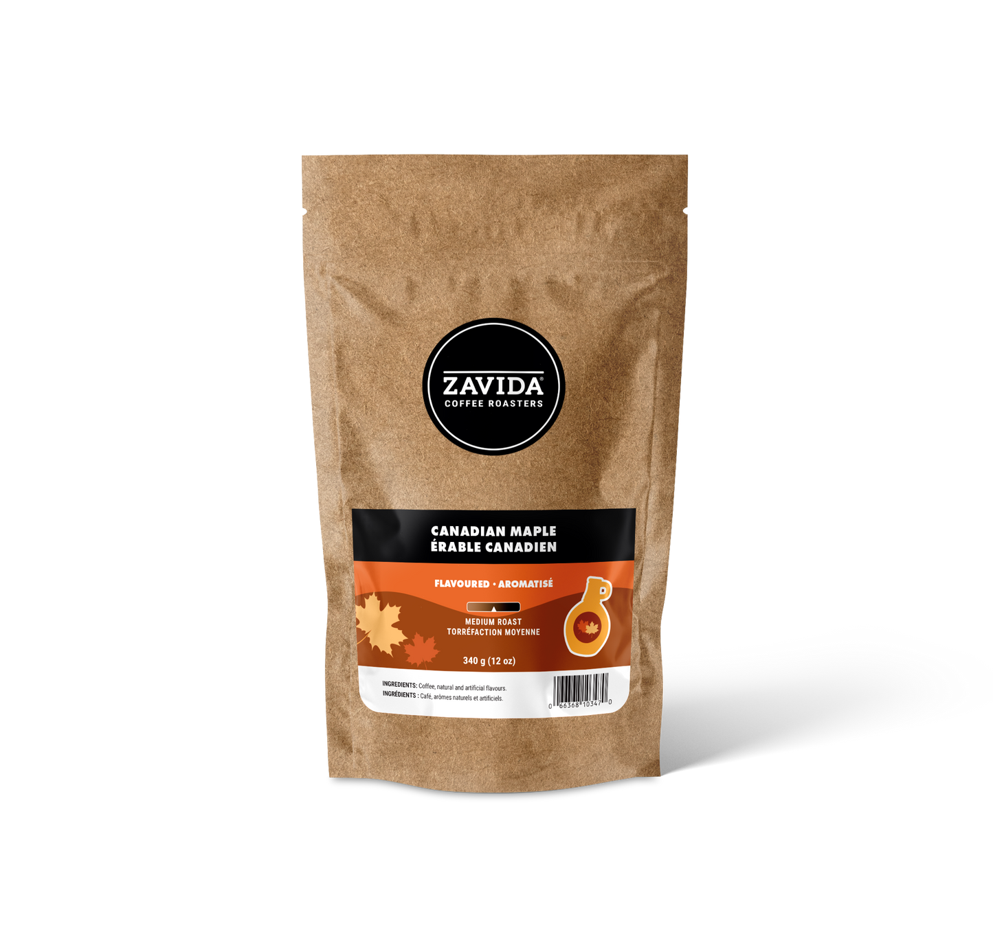 Café Zavida Érable Canadien - 340g grains