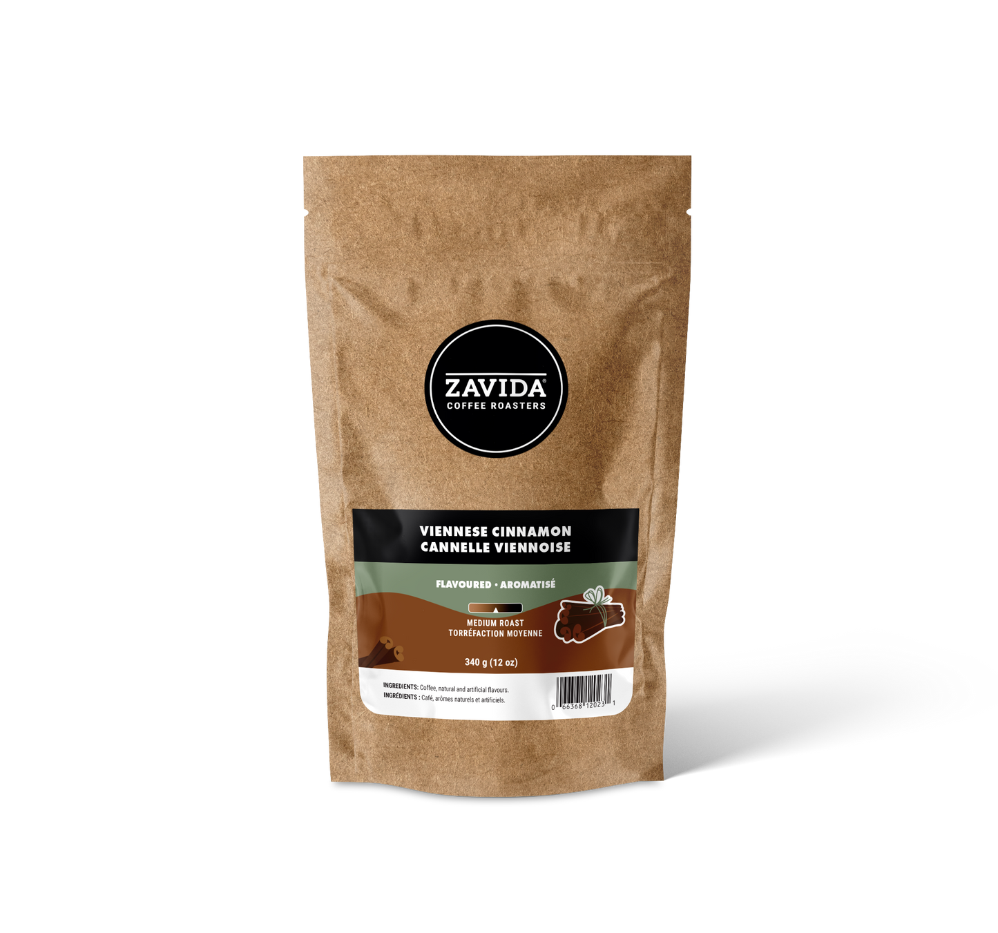 Kaffee Zavida Wiener Zimt - 340g Bohnen
