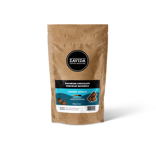 Cafea Zavida Bavarian Chocolate - 340g chicchi
