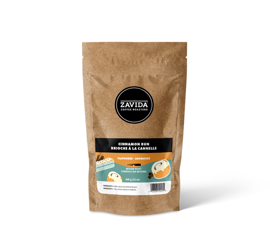 Cafea Zavida Cinnamon Bun - 340g chicchi