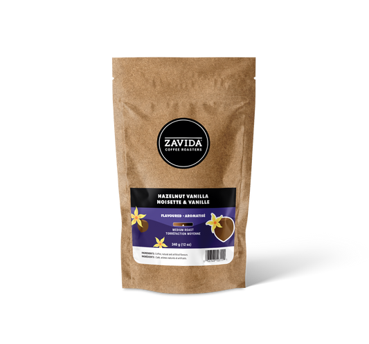 Cafea Zavida Nocciola Vaniglia - 340g in chicchi