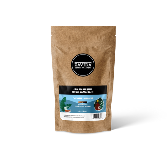 Cafea Zavida Jamaican Rum - 340g chicchi