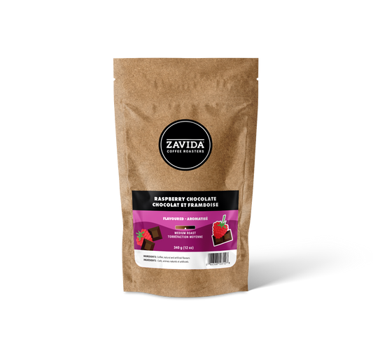 Cafea Zavida Lampone Cioccolato - 340g in grani